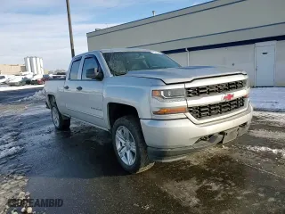 2016 Chevrolet Silverado 1500 Custom with VIN 1GCVKPEC3GZ198669, listed as a Copart auction lot 45213325 with 97,088 mi miles and Salvage Title. Bid and sale history available at carsss.com. Image 10.
