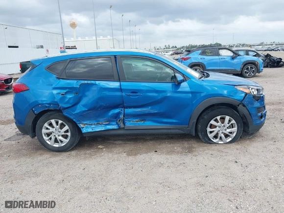 2020 Hyundai Tucson Value with VIN KM8J3CA40LU232847, listed as a IAAI auction lot 41639143 with 92,926 mi miles. Bid and sale history available at carsss.com. Image 13.