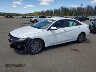 2024 Hyundai Elantra SEL z VIN KMHLM4DG2RU696202, wystawiony jako Copart lot #57557565 z przebiegiem 5 179 mil mil oraz Szkoda całkowita • Salvage title. Historia ofert i sprzedaży dostępna na DreamBid. Obrazek 1.