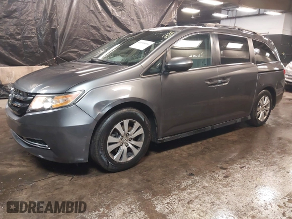 2016 Honda Odyssey EX-L with VIN 5FNRL5H61GB138100, listed as a IAAI auction lot 41548666 with 127,780 mi miles. Bid and sale history available at carsss.com. Image 20.