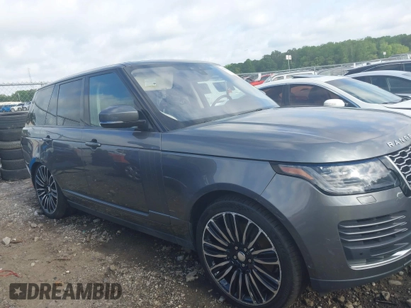 2019 Land Rover Range Rover HSE with VIN SALGS2SV0KA537745, listed as a IAAI auction lot 42245270 with 49,616 mi miles and . Bid and sale history available at DreamBid. Image 13.