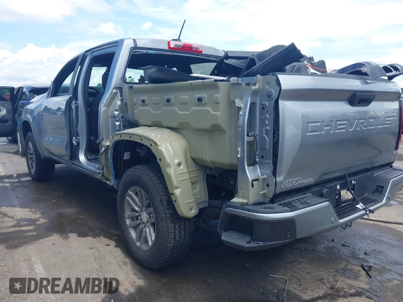 2024 Chevrolet Colorado 2WD LT with VIN 1GCPSCEK9R1115286, listed as a IAAI auction lot 42563434 with 19,493 mi miles and . Bid and sale history available at DreamBid. Image 3.