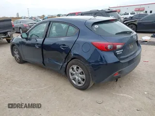 2015 Mazda 3 i Sport with VIN 3MZBM1K72FM158887, listed as a IAAI auction lot 41449026 with 121,393 mi miles and . Bid and sale history available at DreamBid. Image 3.