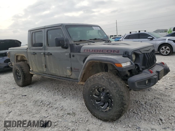 2020 Jeep Gladiator Rubicon z VIN 1C6JJTBG9LL150356, wystawiony jako Copart lot #50449445 z przebiegiem 77 849 mil mil oraz Szkoda całkowita • Salvage title. Historia ofert i sprzedaży dostępna na DreamBid. Obrazek 4.
