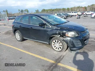 2011 Mazda CX-7 i SV with VIN JM3ER2A58B0368180, listed as a IAAI auction lot 41713176 with 179,109 mi miles. Bid and sale history available at carsss.com. Image 1.