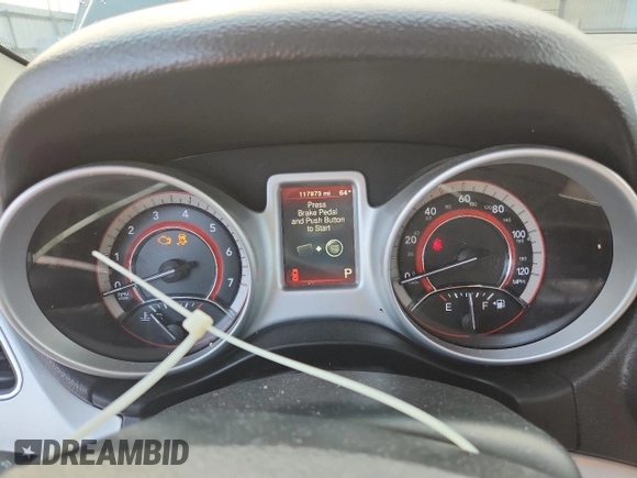 2017 Dodge Journey SXT with VIN 3C4PDCBB1HT675440, listed as a Copart auction lot 59908345 with 117,973 mi miles and Salvage title. Bid and sale history available at DreamBid. Image 9.
