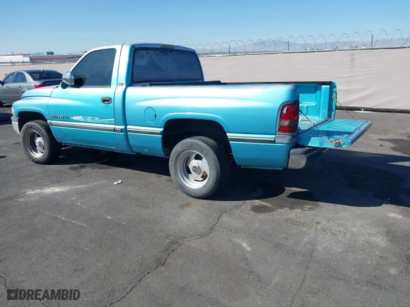 1996 Dodge Ram 1500 with VIN 1B7HC16Y1TJ166118, listed as a IAAI auction lot 41724889 with 168,785 mi miles. Bid and sale history available at carsss.com. Image 3.