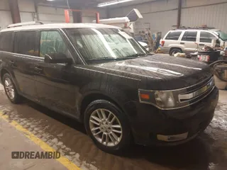 2013 Ford Flex SEL with VIN 2FMHK6C88DBD32396, listed as a IAAI auction lot 41960977 with 97,932 mi miles. Bid and sale history available at carsss.com. Image 1.