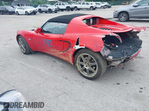 2005 Lotus Elise z VIN SCCPC11155HL31960, wystawiony jako IAAI lot #42274316 z przebiegiem 97 679 mil mil oraz . Historia ofert i sprzedaży dostępna na DreamBid. Obrazek 3.