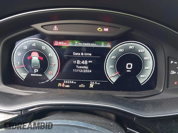 2022 Audi Q7 Premium Plus with VIN WA1LXBF75ND017721, listed as a IAAI auction lot 40819509 with 33,234 mi miles and . Bid and sale history available at DreamBid. Image 7.