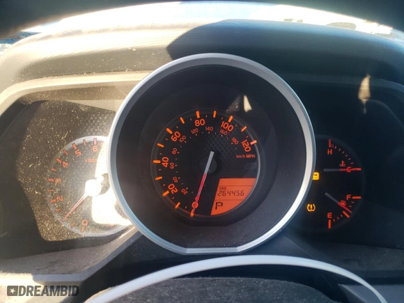 2010 Toyota 4Runner SR5 with VIN JTEZU5JR9A5008264, listed as a Copart auction lot 85495544 with 264,456 mi miles and Salvage Title. Bid and sale history available at carsss.com. Image 9.