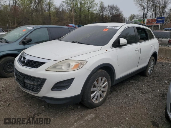 2010 Mazda CX-9 Touring with VIN JM3TB3MV9A0212550, listed as a Copart auction lot 51792975 with Not Provided miles and Salvage Title. Bid and sale history available at carsss.com. Image 1.