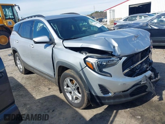 2018 GMC Terrain SLE with VIN 3GKALTEV6JL325195, listed as a IAAI auction lot 41561687 with 148,423 mi miles. Bid and sale history available at carsss.com. Image 1.