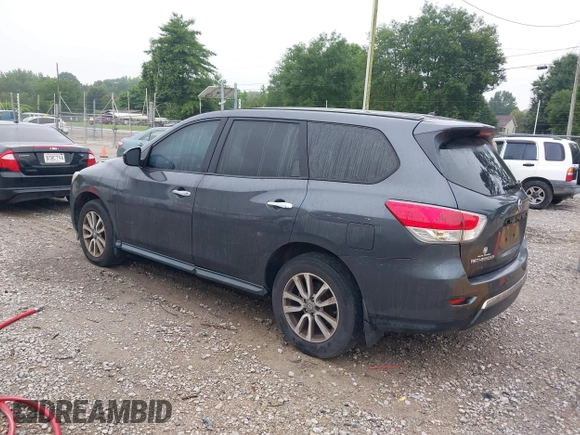 2013 Nissan Pathfinder SL with VIN 5N1AR2MM3DC665977, listed as a IAAI auction lot 42476560 with 242,660 mi miles and . Bid and sale history available at DreamBid. Image 3.