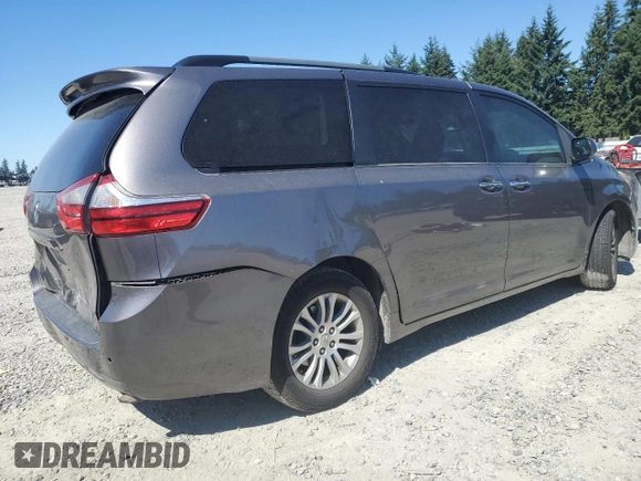 2015 Toyota Sienna XLE with VIN 5TDYK3DC7FS630252, listed as a Copart auction lot 65182965 with 90,764 mi miles and Salvage title. Bid and sale history available at DreamBid. Image 3.