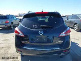 2014 Nissan Murano SL with VIN JN8AZ1MU1EW400591, listed as a IAAI auction lot 41717711 with 158,431 mi miles. Bid and sale history available at carsss.com. Image 16.