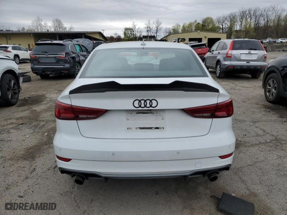 2017 Audi A3 Sedan Premium Plus with VIN WAUJ8GFF2H1007312, listed as a Copart auction lot 53650155 with 92,920 mi miles and Salvage Title. Bid and sale history available at carsss.com. Image 6.