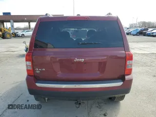 2012 Jeep Patriot Latitude with VIN 1C4NJRFB5CD696416, listed as a Copart auction lot 49628515 with 142,790 mi miles and Salvage Title. Bid and sale history available at carsss.com. Image 6.