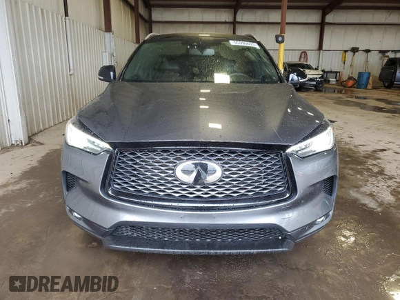 2021 Infiniti QX50 Luxe with VIN 3PCAJ5BBXMF104676, listed as a Copart auction lot 55590605 with 37,896 mi miles and Salvage title. Bid and sale history available at DreamBid. Image 5.
