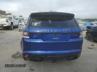 2016 Land Rover Range Rover Sport SVR with VIN SALWZ2EF4GA103637, listed as a Copart auction lot 72768934 with 106,690 mi miles and Salvage title. Bid and sale history available at DreamBid. Image 6.