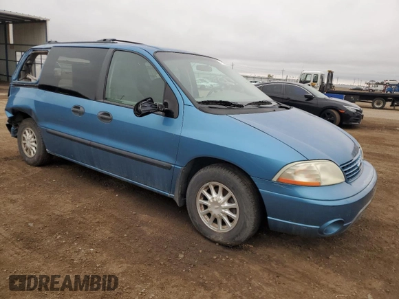 2003 Ford Windstar LX with VIN 2FMZA51493BA80268, listed as a Copart auction lot 54725415 with 249,354 mi miles and Salvage title. Bid and sale history available at DreamBid. Image 4.