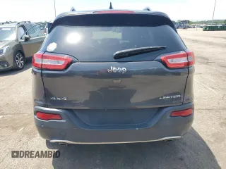 2014 Jeep Cherokee Limited with VIN 1C4PJMDS4EW211057, listed as a Copart auction lot 63448375 with Not provided miles and Salvage title. Bid and sale history available at DreamBid. Image 6.