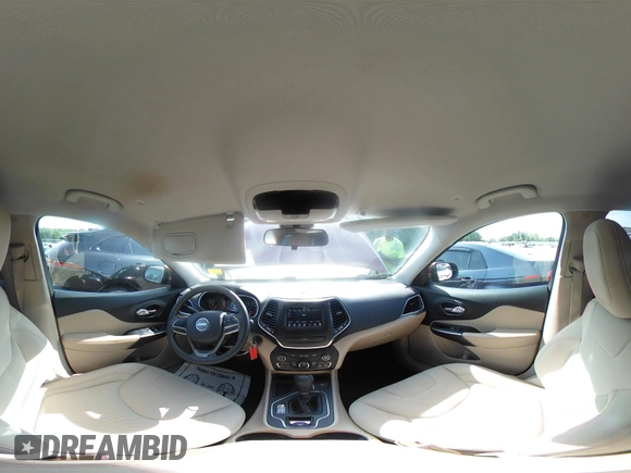 2020 Jeep Cherokee Latitude with VIN 1C4PJLCB8LD525301, listed as a IAAI auction lot 42209705 with 48,250 mi miles and . Bid and sale history available at DreamBid. Image 18.