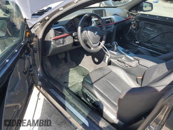 2015 BMW 4 Series 428i with VIN WBA3N3C55FK233471, listed as a Copart auction lot 51996865 with 129,520 mi miles and Salvage title. Bid and sale history available at DreamBid. Image 8.