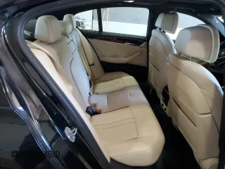 2018 BMW 5 Series 540i xDrive with VIN WBAJE7C56JWC57314, listed as a Copart auction lot 60610715 with 73,015 mi miles and Salvage title. Bid and sale history available at DreamBid. Image 10.