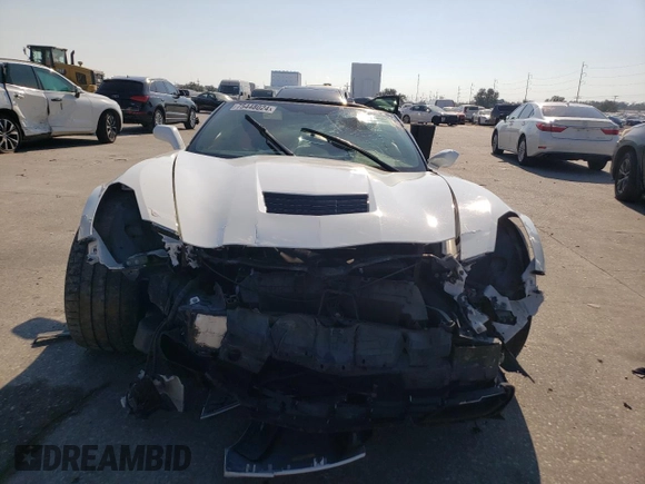 2019 Chevrolet Corvette Grand Sport 1LT with VIN 1G1YW2D74K5113002, listed as a Copart auction lot 75448024 with Not provided miles and Salvage title. Bid and sale history available at DreamBid. Image 5.