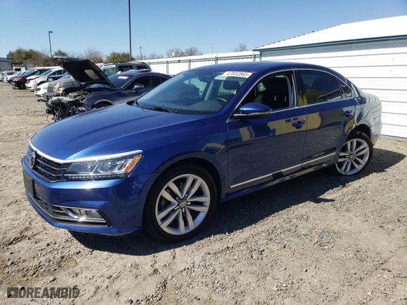 2017 Volkswagen Passat 1.8T SE w/Technology with VIN 1VWGT7A3XHC000523, listed as a Copart auction lot 47832865 with NaN miles and Salvage Title. Bid and sale history available at carsss.com. Image 1.
