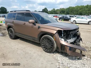 2024 Hyundai Santa Fe Calligraphy with VIN 5NMP54GL4RH035290, listed as a Copart auction lot 67948794 with 4,806 mi miles and Salvage Title. Bid and sale history available at carsss.com. Image 4.
