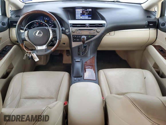 2013 Lexus RX 350 with VIN 2T2ZK1BA5DC130022, listed as a Copart auction lot 53065795 with 118,886 mi miles and Salvage Title. Bid and sale history available at DreamBid. Image 8.