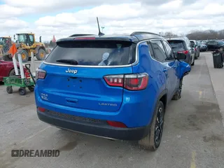 2023 Jeep Compass Limited with VIN 3C4NJDCN9PT519336, listed as a IAAI auction lot 41978460 with 35,272 mi miles and . Bid and sale history available at DreamBid. Image 4.