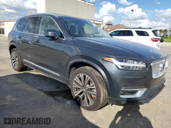 2021 Volvo XC90 Inscription Expression with VIN YV4BR00K7M1671503, listed as a Copart auction lot 73803974 with Not Provided miles and Non Repairable. Bid and sale history available at carsss.com. Image 4.