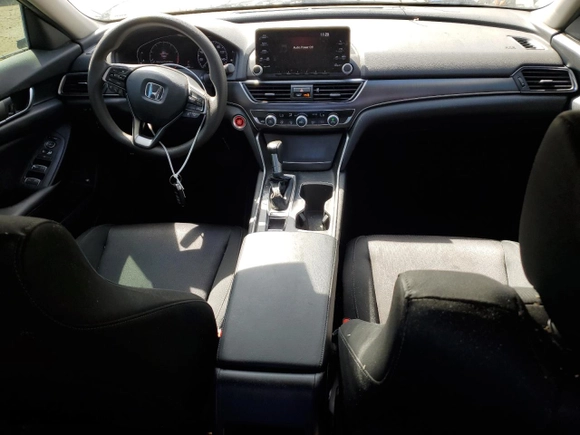 2019 Honda Accord Sedan LX 1.5T with VIN 1HGCV1F16KA136006, listed as a Copart auction lot 49672635 with 105,591 mi miles and Salvage Title. Bid and sale history available at carsss.com. Image 8.