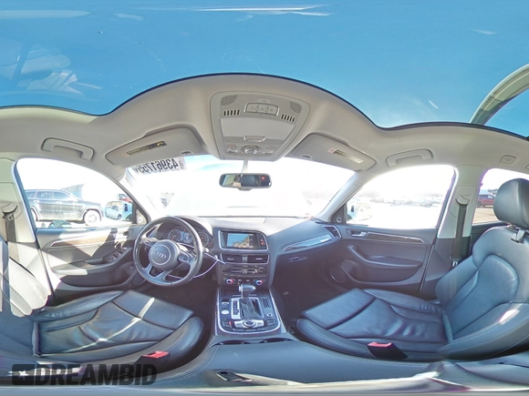 2014 Audi Q5 Premium Plus with VIN WA1LFAFP5EA045579, listed as a Copart auction lot 43961755 with 175,265 mi miles and Salvage Title. Bid and sale history available at carsss.com. Image 13.