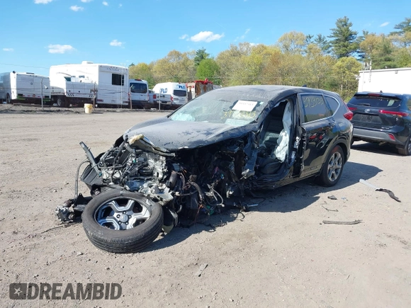 2019 Honda CR-V EX-L with VIN 2HKRW2H88KH623349, listed as a IAAI auction lot 39337313 with Not Provided miles and . Bid and sale history available at carsss.com. Image 2.