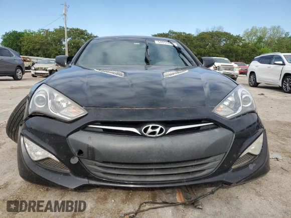 2014 Hyundai Genesis Coupe Premium with VIN KMHHT6KD4EU115015, listed as a Copart auction lot 54055895 with 199,541 mi miles and Salvage title. Bid and sale history available at DreamBid. Image 5.