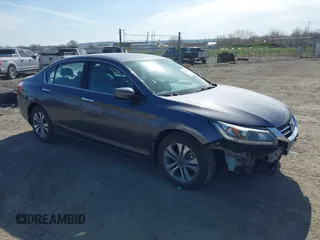 2014 Honda Accord LX z VIN 1HGCR2F37EA069769, wystawiony jako IAAI lot #42047190 z przebiegiem 125 309 mil mil oraz . Historia ofert i sprzedaży dostępna na DreamBid. Obrazek 1.