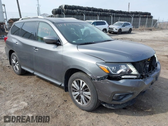 2019 Nissan Pathfinder SV с VIN 5N1DR2MM4KC588918, выставлен на аукционе IAAI как лот 41779721 с пробегом 73 782 миль миль и . История ставок и продаж доступна на DreamBid. Изображение 1.