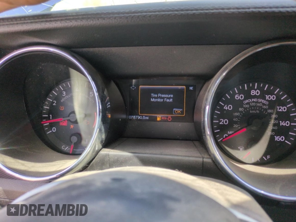 2015 Ford Mustang GT with VIN 1FA6P8CF5F5368602, listed as a Copart auction lot 54572835 with 78,790 mi miles and Salvage Title. Bid and sale history available at carsss.com. Image 9.