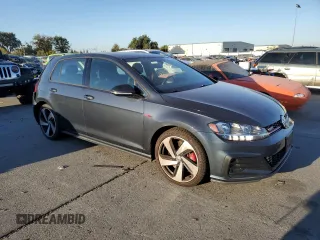 2020 Volkswagen Golf GTI S with VIN 3VW6T7AU7LM001611, listed as a Copart auction lot 69660664 with 70,767 mi miles and Salvage Title. Bid and sale history available at carsss.com. Image 4.