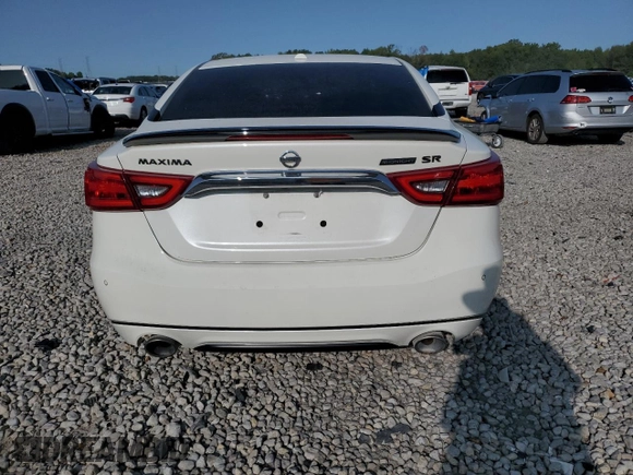 2018 Nissan Maxima SR with VIN 1N4AA6AP9JC386665, listed as a Copart auction lot 70833604 with 80,709 mi miles and Salvage Title. Bid and sale history available at carsss.com. Image 6.