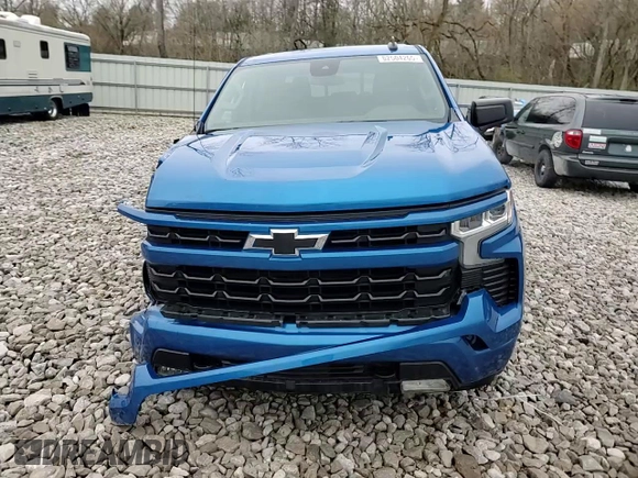 2024 Chevrolet Silverado 1500 RST with VIN 1GCUDEED0RZ116032, listed as a Copart auction lot 52504265 with 22,524 mi miles and Salvage Title. Bid and sale history available at DreamBid. Image 10.