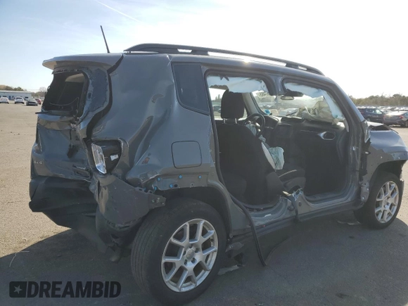 2020 Jeep Renegade Latitude with VIN ZACNJBBB5LPL73169, listed as a Copart auction lot 49267465 with 50,862 mi miles and Salvage Title. Bid and sale history available at carsss.com. Image 3.