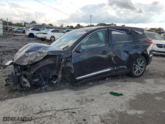 2023 Acura RDX w/Technology Package with VIN 5J8TC1H51PL001940, listed as a Copart auction lot 73582394 with 44,368 mi miles and Salvage Title. Bid and sale history available at carsss.com. Image 1.