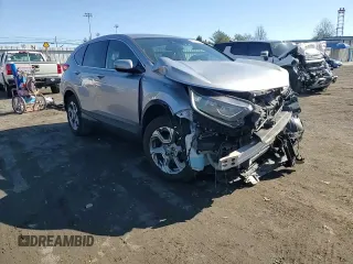 2018 Honda CR-V EX-L with VIN 2HKRW2H84JH654628, listed as a Copart auction lot 48204725 with 106,573 mi miles and Salvage Title. Bid and sale history available at carsss.com. Image 12.