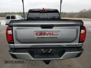 2024 GMC Canyon 4WD AT4X with VIN 1GTP6EEK1R1158021, listed as a Copart auction lot 43359665 with 14,120 mi miles and Salvage Title. Bid and sale history available at carsss.com. Image 6.