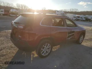 2017 Jeep Cherokee Latitude with VIN 1C4PJLCB4HW518311, listed as a Copart auction lot 41523405 with 62,344 mi miles and Salvage Title. Bid and sale history available at carsss.com. Image 3.
